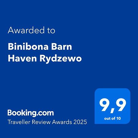 Binibona Barn Haven Rydzewo Villa ภายนอก รูปภาพ